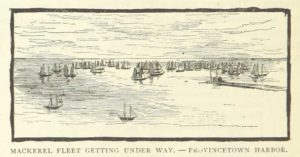 1883-Mackerel-Fishing-Fleet-getting-underway-Provincetown-Cape-Cod-Ma