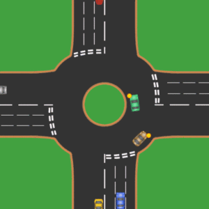 rotary_roundabout_animation
