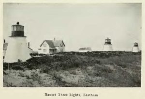 Three-Sisters-Lighthouses,-Nauset,-Eastham-1898